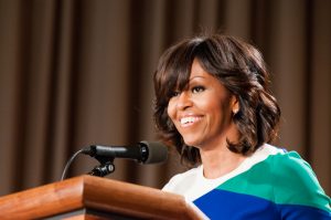 First Lady Michelle Obama Visiting USDA Employees